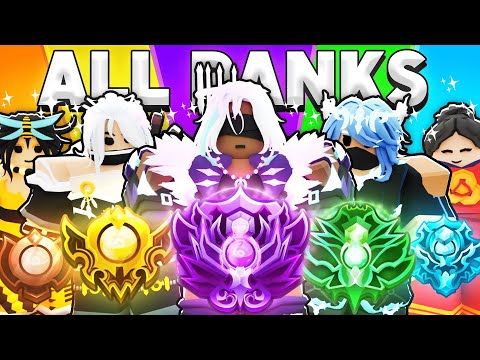 Every Rank In ONE Game In Roblox Bedwars..