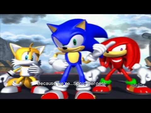 Sonic Heroes (FULL HD/60FPS) - Last Story / FINAL BOSS /ENDING