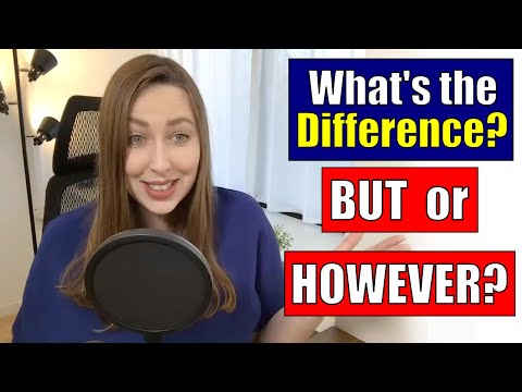 HOWEVER or BUT? What's the Difference? | English Grammar Lesson
