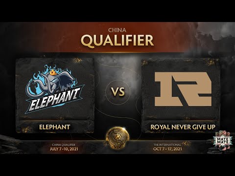 Elephant vs RNG | TI10 CN Qualifier | Playoff | Bo3 | LINEBETMN