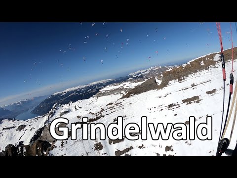 XC Paragliding Grindelwald - Accidentally Joining the Swiss League Competition