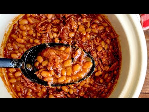 Baked Beans with Pork & Beans -5 Ingredients