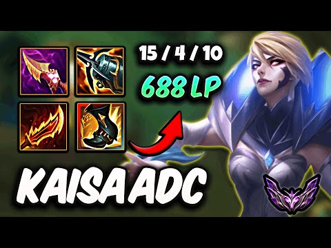 Kaisa vs Jhin ADC (15/4/10) Korea Master 688 LP | Patch 25.18
