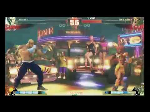 SF4:Ken (Sa) vs Sabin (Dh) - a-cho Casual Matches - 19-09-2009