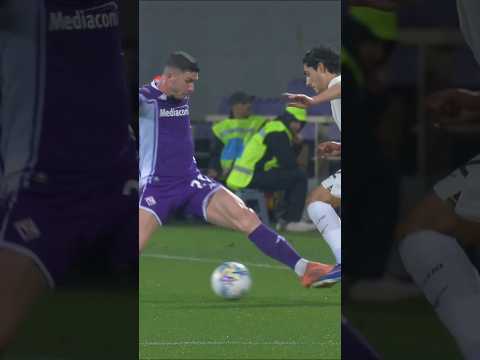 Cancellieri vs Gosens 👀 #Cancellieri #SerieA #FiorentinaLazio