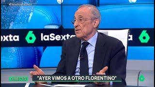 Florentino Pérez, sobre uno de sus comentarios más polémicos en la rueda de prensa