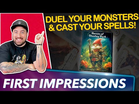 Heroes of Stanley Park Card Game First Impression Review