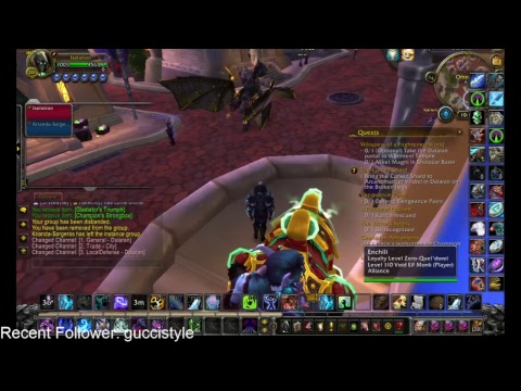 Ret pally 1800 push WoW 7.3 PvP