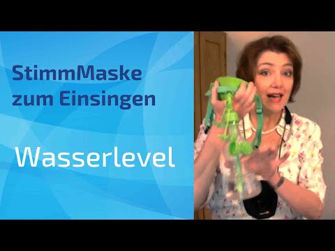 StimmMaske zum Einsingen #1 - WASSERLEVEL - mit Barbara Böhi