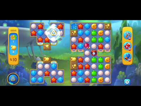 Fishdom 8694 Hard Level - NO 💣🧨💥