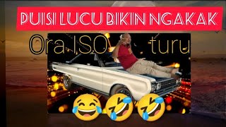 Download lagu puisi lucu bahasa jawa||puisi lucu bikin 'ngakak'||ora ISO turu#puisisedihsangpujangga mp3