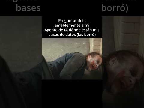 Cuando tu Agente de IA te borra la BD #inteligenciaartificial #software