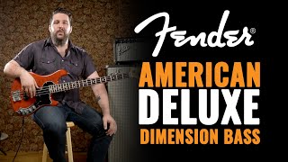 Video thumbnail for Fender American Deluxe Dimension Bass | CME Gear Demo | Marc Najjar by Chicago Music Exchange