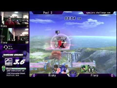 Don't Count Out Doug! Project M Pools: Flarp (Luigi) vs Risky (Snake, Marth)
