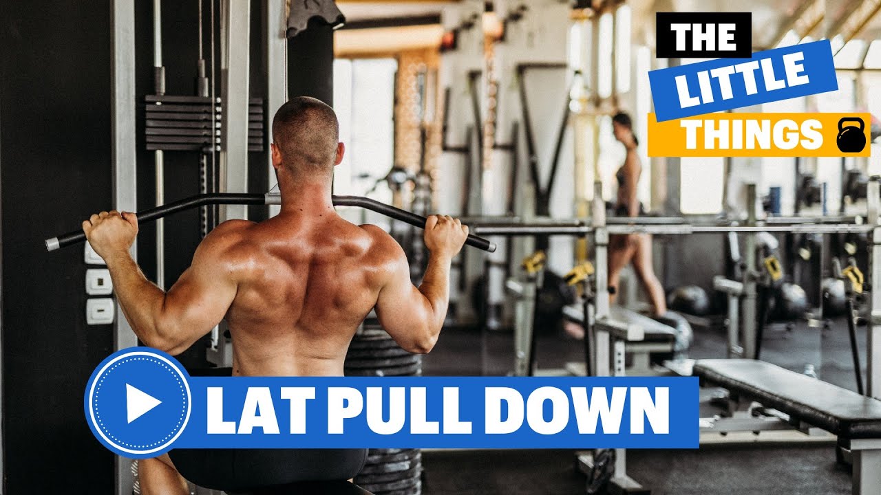 STOP Doing Lat-Pulldowns Like This *Cue For Better Lat Gains* | Little Things | Men's Health Muscle