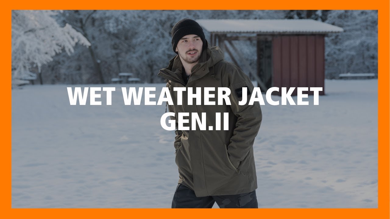 Watch video MIL-TEC® - Wet Weather Jacket with Fleece Liner Gen. II Now MIL-TEC® - Wet Weather Jacket with Fleece Liner Gen. II