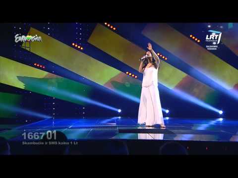 Aistė Pilvelytė atliko „Eurovizijos