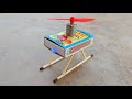 How To Make Rc Helicopter At Home With Matchbox Diy Motor Helicopter