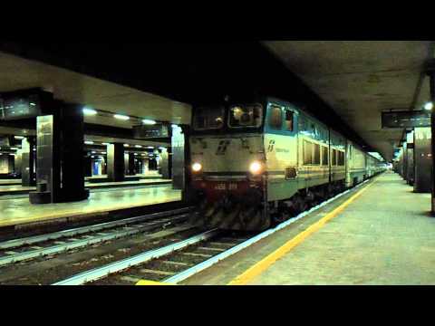 E656.099 + E402.134 guasta, in partenza con l' ICN 1955 Roma Termini - Siracusa/Palermo Centrale