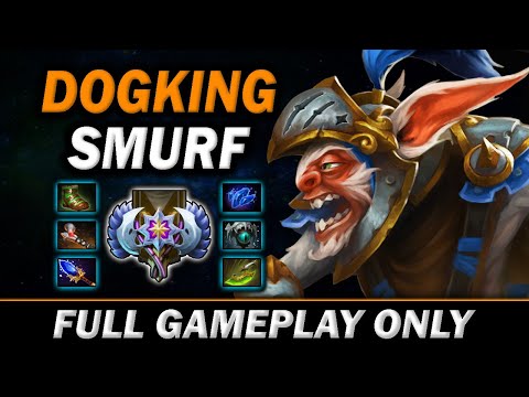 DOGKING SMURF, which one better INK or DOGKING (focus on hero control) - Full Gameplay Meepo #454
