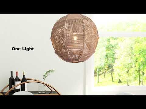 Florence Ceiling Lamp Brown - 56094