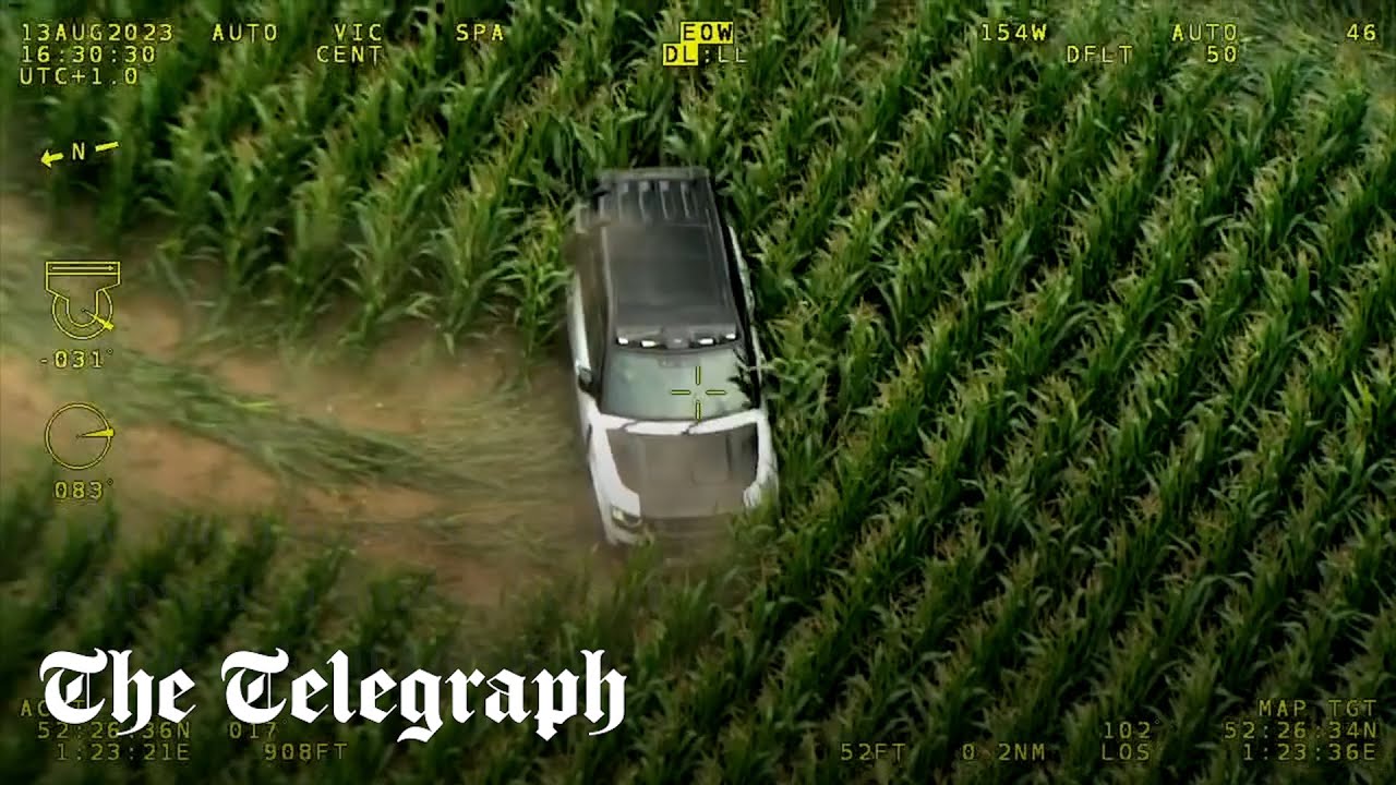 Watch: Drink driver careers through maize field before fatal head-on crash - Vimarsana News