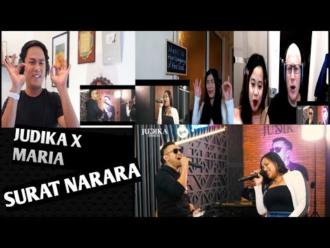 REAKSI ORANG LUAR MELIHAT JUDIKA X MARIA MENYANYIKAN LAGU BATAK - SURAT NARARA