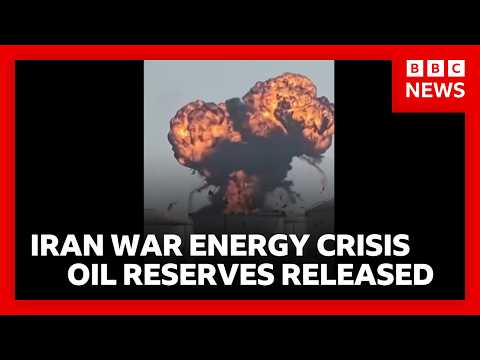 Iran steps up fuel supply attacks - oil reserves released as global energy crisis looms | BBC News