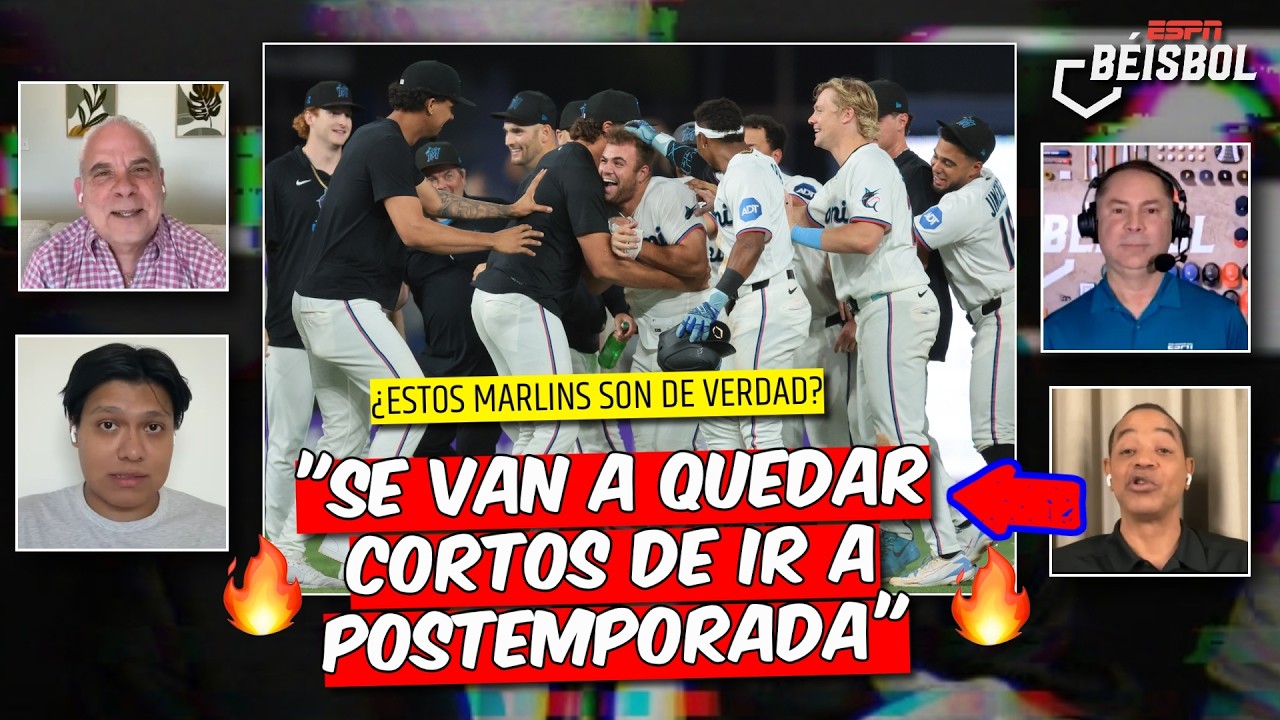 MARLINS EN FUEGO. Sueñan con PLAYOFFS ¿Les alcanzará para superar PHILLIES y BRAVES? | ESPN Béisbol