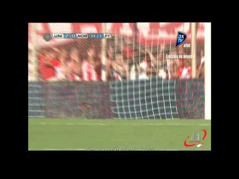 GOL DE FRANZOIA - UNION 2 NEWELL'S 2 - FECHA 17 (24 11 2012)