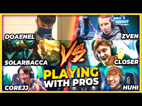 DID I JUST MAKE MY PRO DEBUT!? CRUSHING THIS GAME FULL OF PROS IN 15:00! - League of Legends