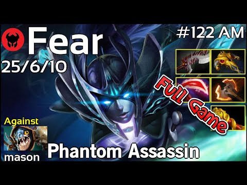 Fear [PU] plays Phantom Assassin!!! Dota 2 Full Game 7.20