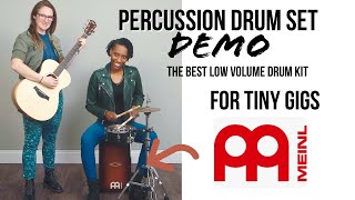 Video thumbnail for Cajon Drum Set | Meinl Percussion Sound Demo | Tiny Drums for Quiet Gigs and Studio Sessions by CAMI LOOPS