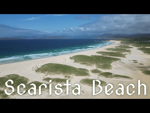 Scarista Beach - Isle of Harris - Scotland | 4K | DJI Mini 3 Pro