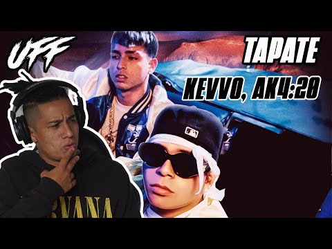 REACCIÓN A | KEVVO, Ak4:20 - Tapate (Official Video)