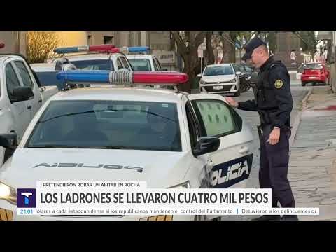 Los delincuentes que intentaron robar un Abitab en Rocha y como no lograron hurtar en el comercio
