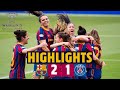 🏆 HIGHLIGHTS | Barça Women 2–1 PSG | Into the Champions League final!