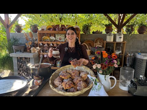 PAN DE MUERTO Y UN CHAMPURRADO DE CHOCOLATE!!
