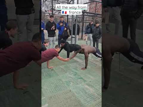 Supporters from FRANCE came to workout! 🇫🇷🫡 #shorts