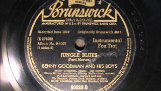 JUNGLE BLUES by Benny Goodman and his Boys 1928
