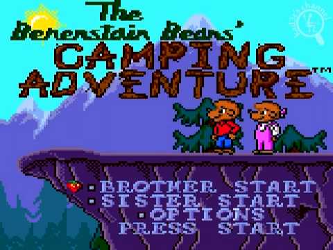 The Berenstain Bears' Camping Adventure Game Gear