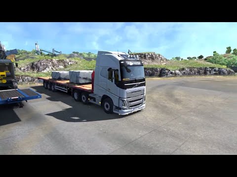 Volvo FH Transportando Pedras - Villa San Giovanni Italy | Euro Truck Simulator 2