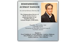 Remembering Achmat Dangor: An extraordinary literary life video