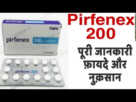 Pirfenex 200 mg tablets (pirfenidone tablet)