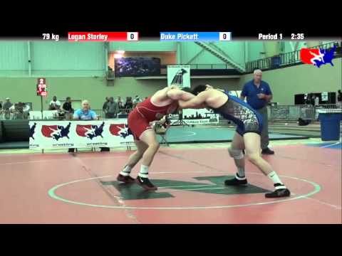 Logan Storley vs. Duke Pickett at 2013 ASICS University Nationals - FS