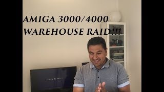 Commodore Amiga 3000 and Amiga 4000 warehouse raid!!