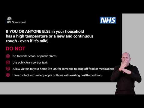 2020 03 26 Coronavirus Essential Advice BSL Social MP4