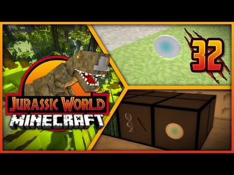 Minecraft Jurassic World - Episode 32 - MORE ADVANCED GENETICS & STEGOSAURUS PROBLEM
