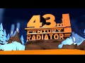 43rd Century Radiator Home Entertainment Logo Ice Age 3 Style
