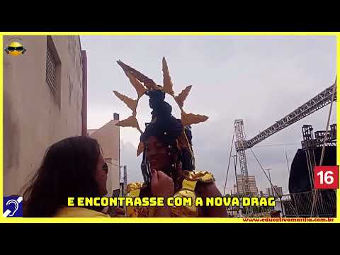 Tv Educativa Vinícius Fm entrevista a Miss Drag Performance Show - Diana Diammond - Na 9ª Nona Parada LGBTQIAPN+ de Marília S.P